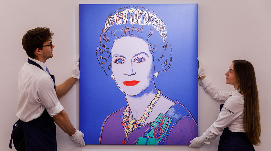 Πορτραίτο της βασίλισσας Ελισάβετ σε δημοπρασία