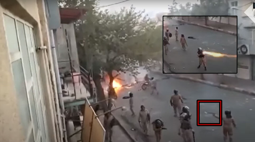 Αστυνομικοί στο Ιράν ανοίγουν πυρ κατά διαδηλωτών