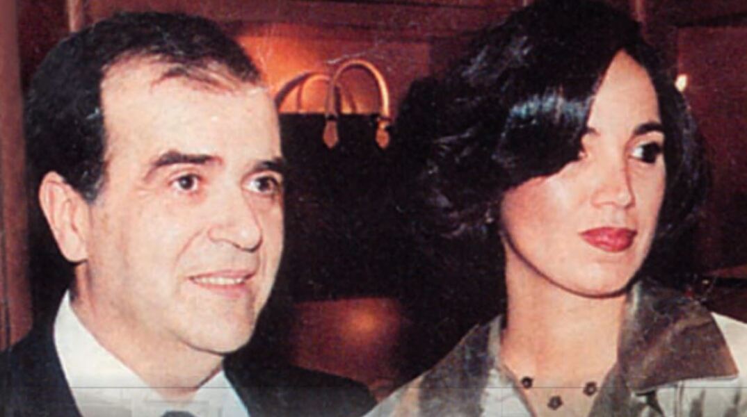Ο Γιάννης Βουράκης και η σύζυγός του Ζενεβιέβ (Τζένη)