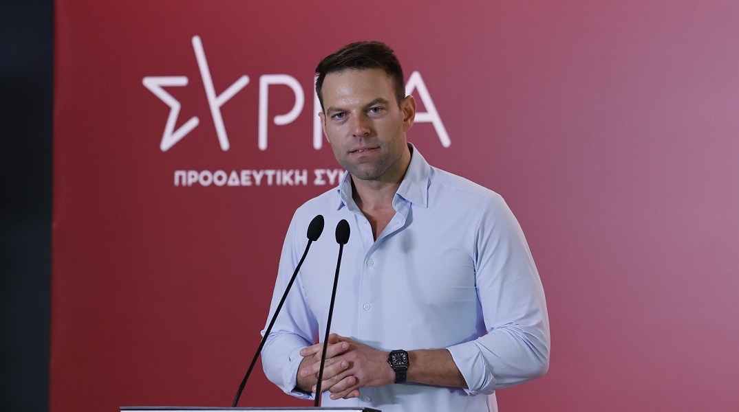 Ο Στέφανος Κασσελάκης στην Κεντρική Επιτροπή του ΣΥΡΙΖΑ