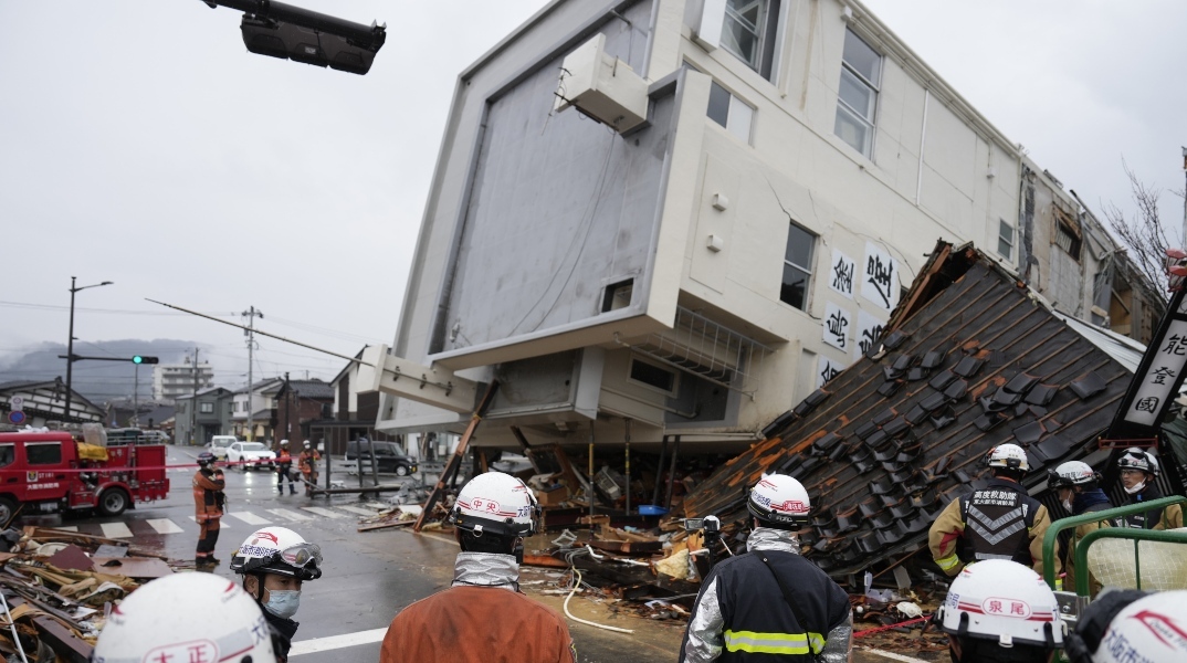 Ιαπωνία: Στους 126 ανήλθε ο αριθμός των νεκρών μετά τον σεισμό της πρωτοχρονιάς