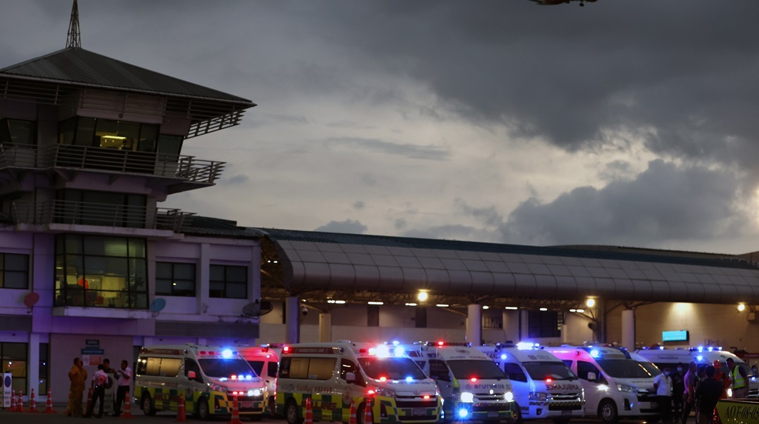 Επί ποδός οι αρχές στο αεροδρόμιο της Ταϊλάνδης  που έγινε η αναγκαστική προσγείωση της πτήσης boeing της Singapore Airlines