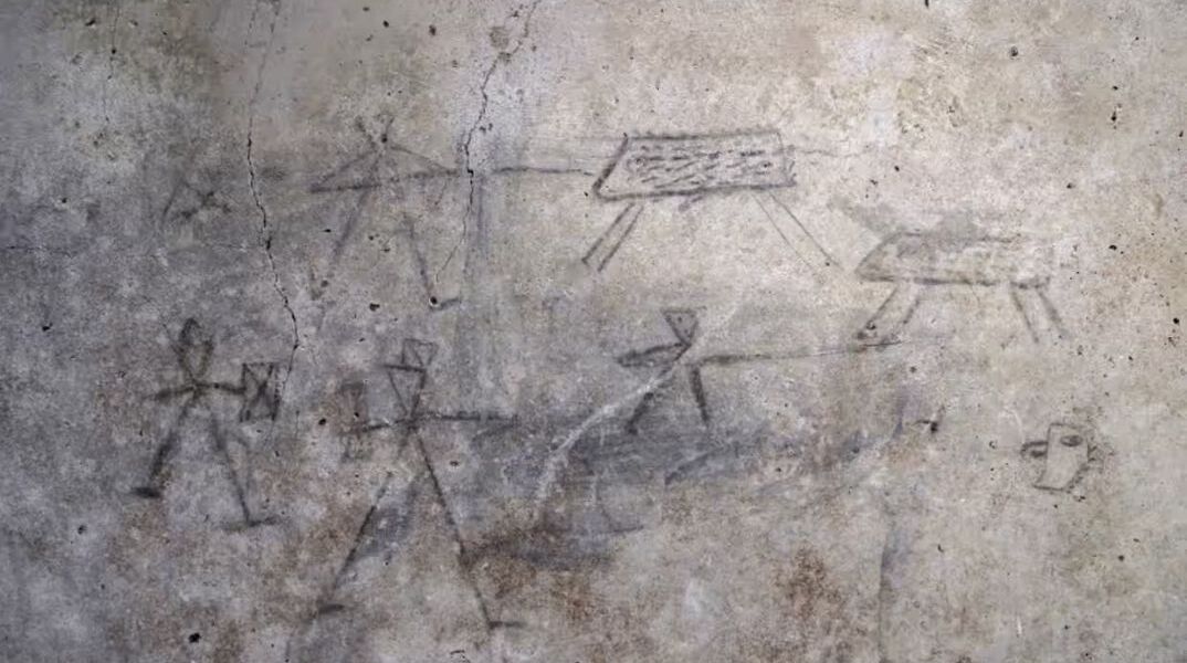 Πομπηία: Οι αρχαιολόγοι βρήκαν παιδικά σκίτσα μονομάχων