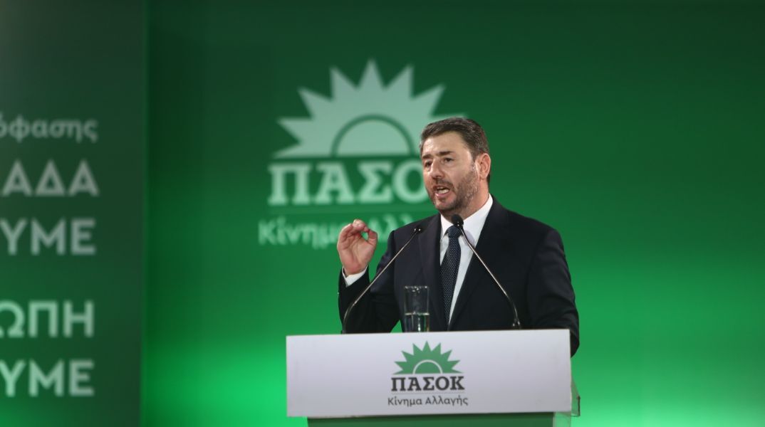 Ο πρόεδρος του ΠΑΣΟΚ Νίκος Ανδρουλάκης στη Θεσσαλονίκη