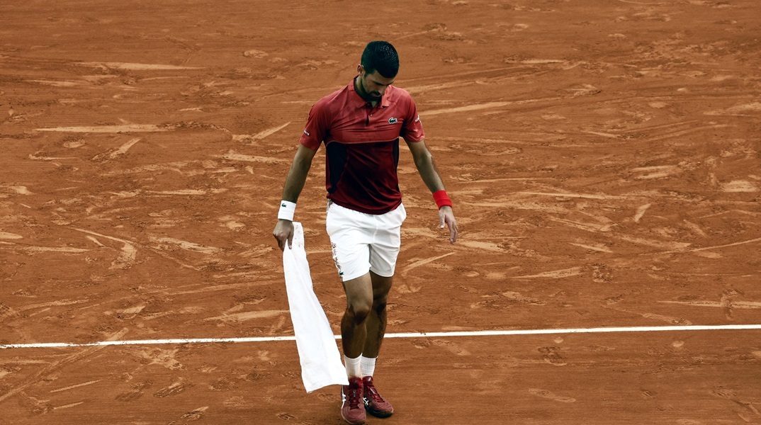 Ο Νόβακ Τζόκοβιτς στο Roland Garros