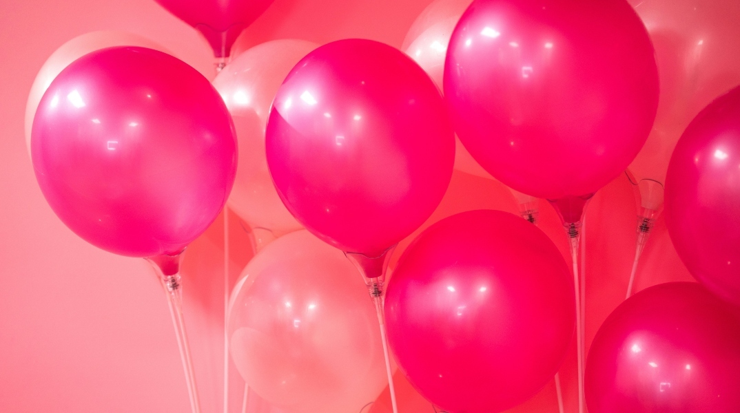 ροζ μπαλονια