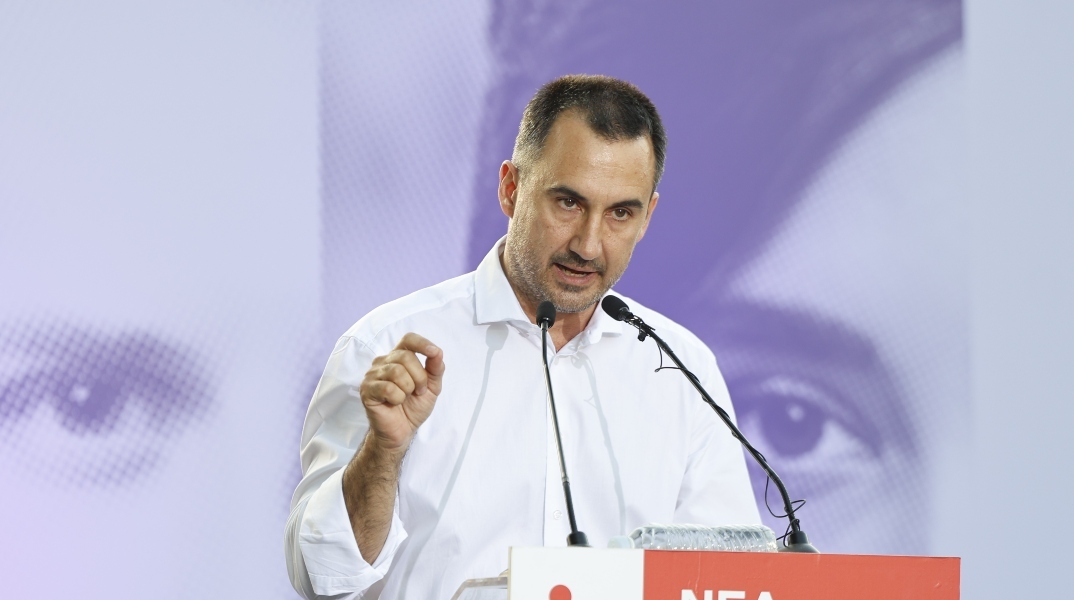 Ο πρόεδρος της Κοινοβουλευτικής Ομάδας της Νέας Αριστεράς, Αλέξης Χαρίτσης