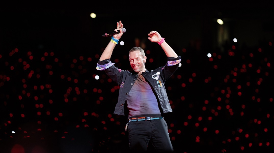 Ο frontman των Coldplay, Κρις Μάρτιν 