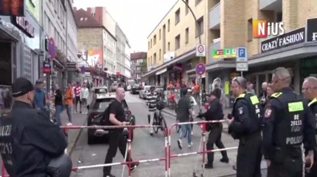 Euro 2024: Συναγερμός στο Αμβούργο - Αστυνομικοί πυροβόλησαν άνδρα που τους απειλούσε με τσεκούρι