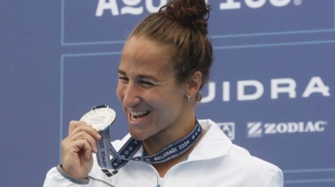 Κολύμβηση: Ασημένιο μετάλλιο η Δράκου στα 50μ. ελεύθερο