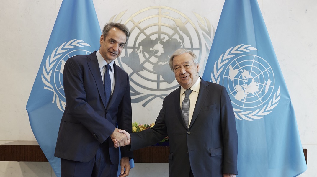 Συνάντηση με τον Γενικό Γραμματέα του ΟΗΕ Αντόνιο Γκουτέρες, στη Νέα Υόρκη είχε ο πρωθυπουργός