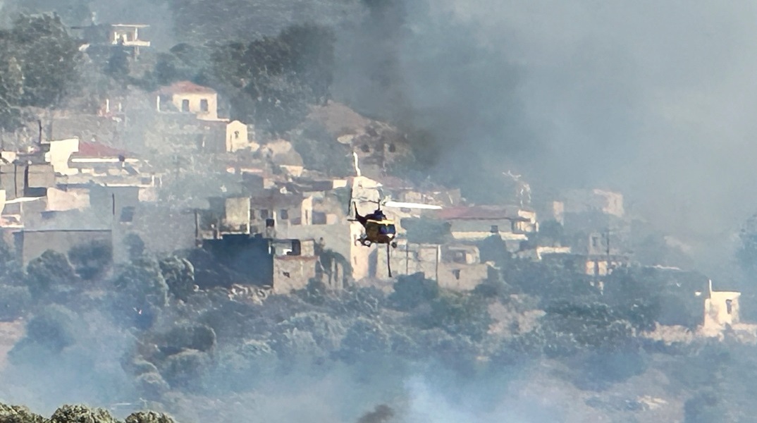 Φωτιά τώρα στα Χανιά - Ήχησε το 112