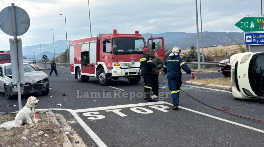 Λαμία: Νεκρός 54χρονος σε τροχαίο - Το σκυλάκι του περίμενε να τον δει τον να βγαίνει από το ΙΧ