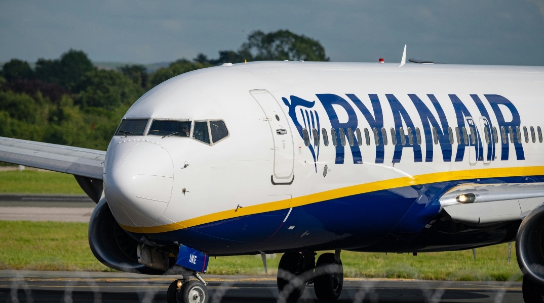 αεροπλανο της Ryanair 