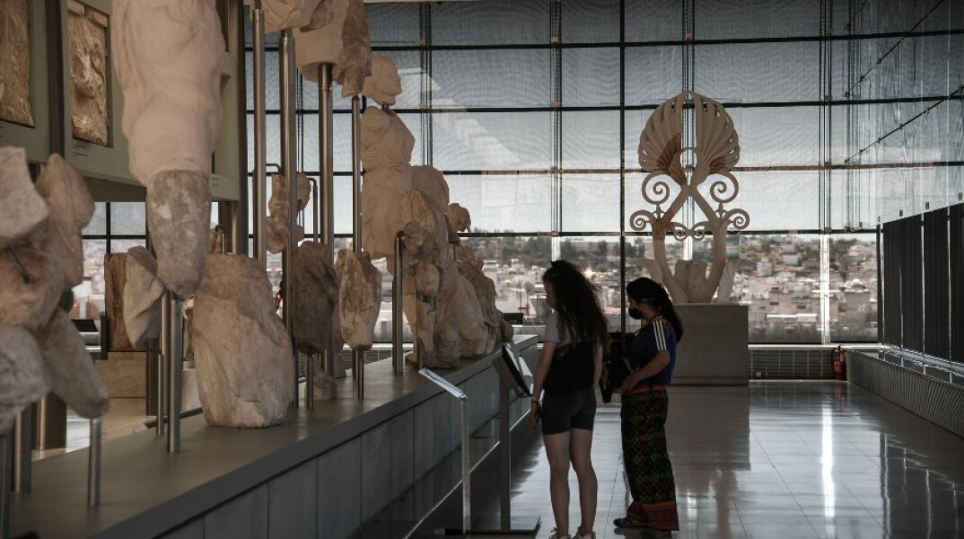 Το μουσείο της Ακρόπολης κατά την πρώτη ημέρα μετά την άρση του lockdown