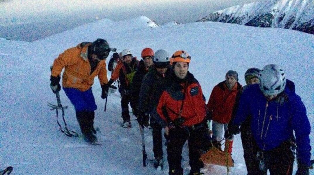 Δραματική πτώση 500 μέτρων σε χιονοσκεπή στον Όλυμπο για γυναίκα ορειβάτη 