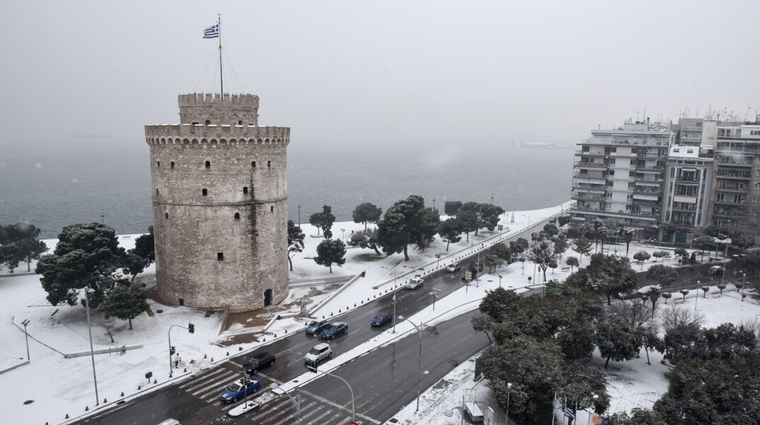 Θεσσαλονίκη - χιόνι 