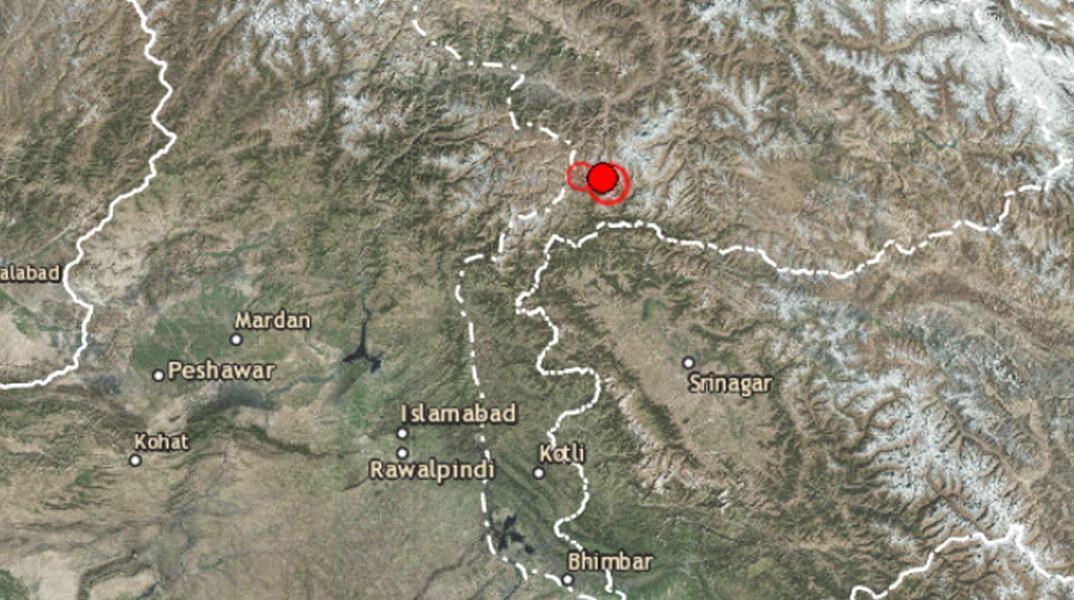 Σεισμός 5,5R στο Κασμίρ