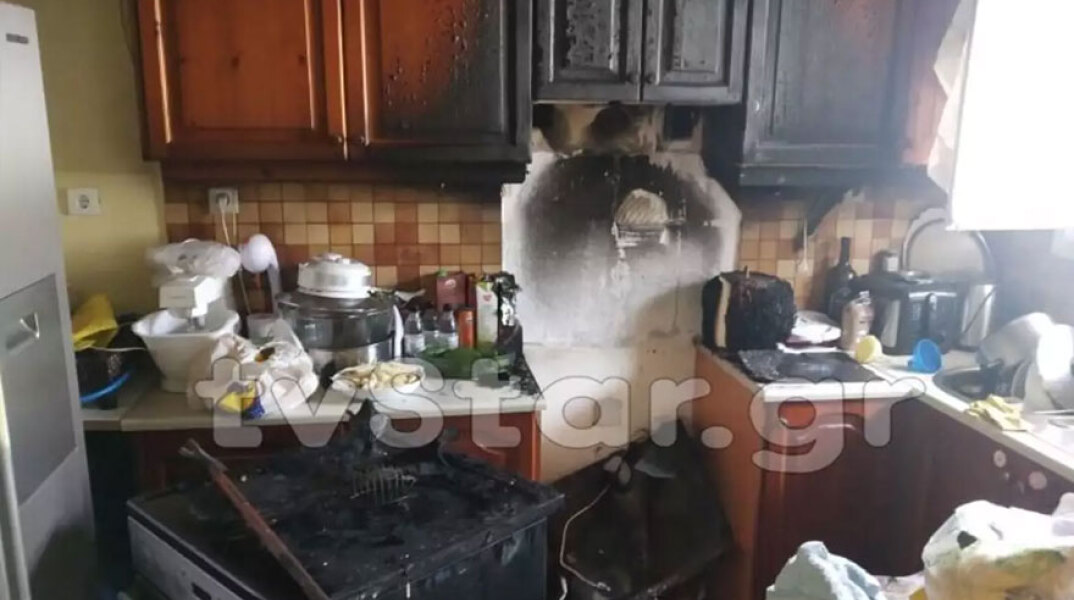 Αμάρυνθο: Από κατσαρόλα με λάδι ξεκίνησε η φωτιά στην κουζίνα - Σοβαρά εγκαύματα για 47χρονη