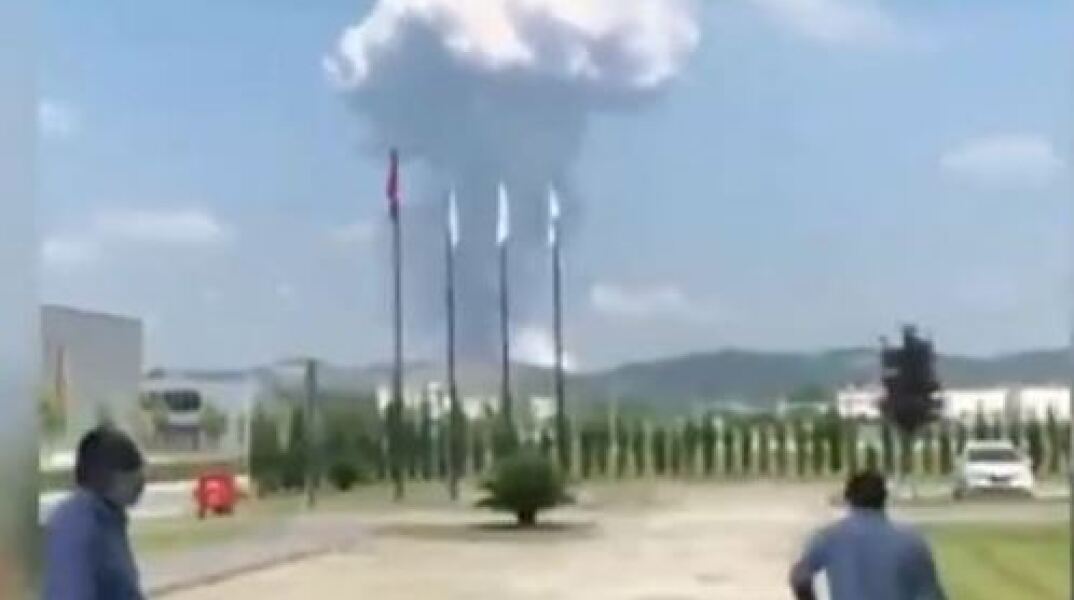 Έκρηξη σε εργοστάσιο παραγωγής πυροτεχνημάτων στην Τουρκία 