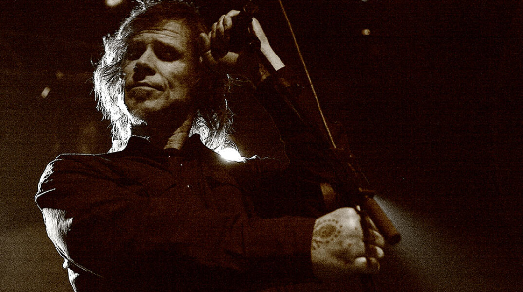 Mark Lanegan - Στιγμιότυπο από τη συναυλία του στην Αθήνα το 2012