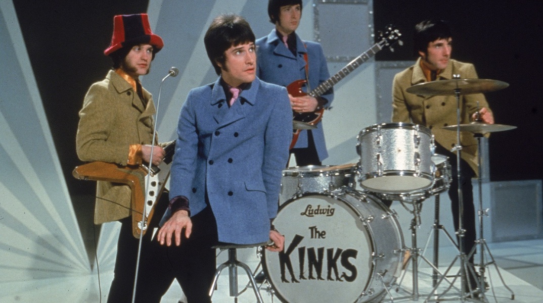 Το συγκρότημα The Kinks σε τηλεοπτική εκπομπή