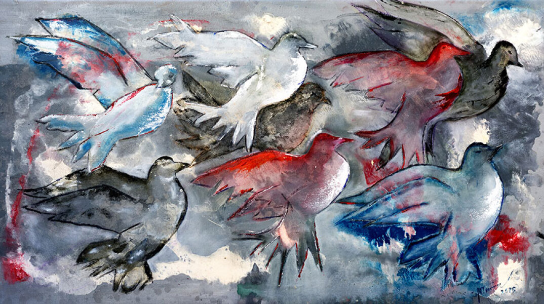 «Όλα είναι ένα» Έκθεση ζωγραφικής της Μάρης Προύζου στο Black Duck