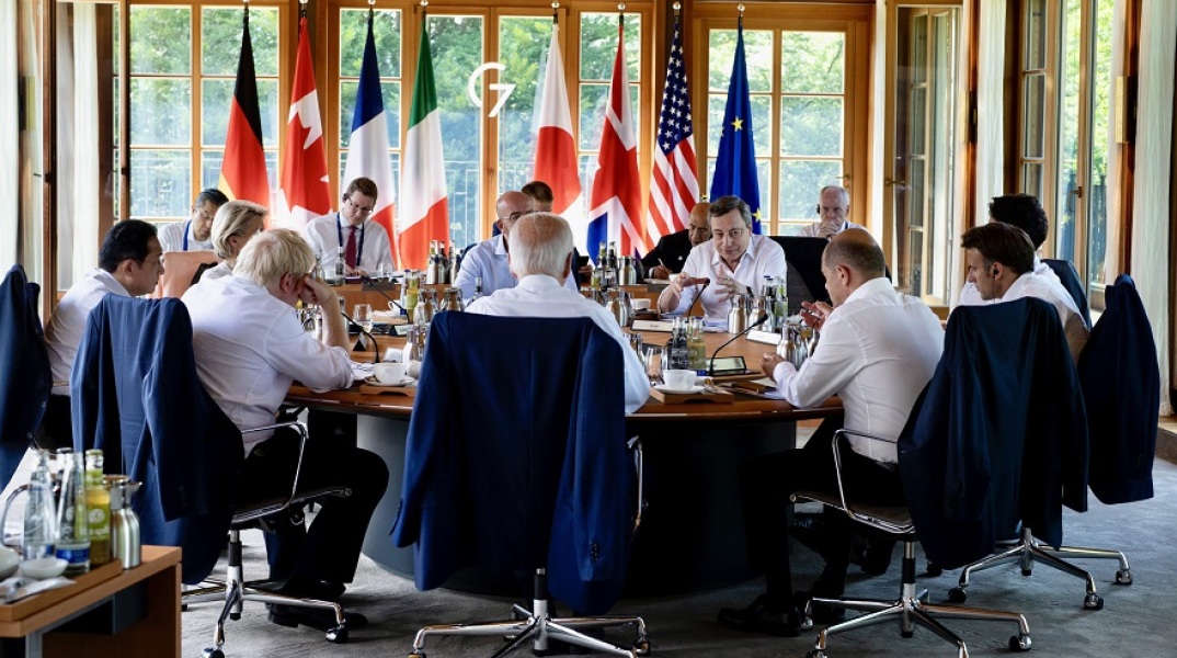 Η G7 συμφωνεί να χρησιμοποιηθούν οι τόκοι από τα ρωσικά περιουσιακά στοιχεία για την Ουκρανία