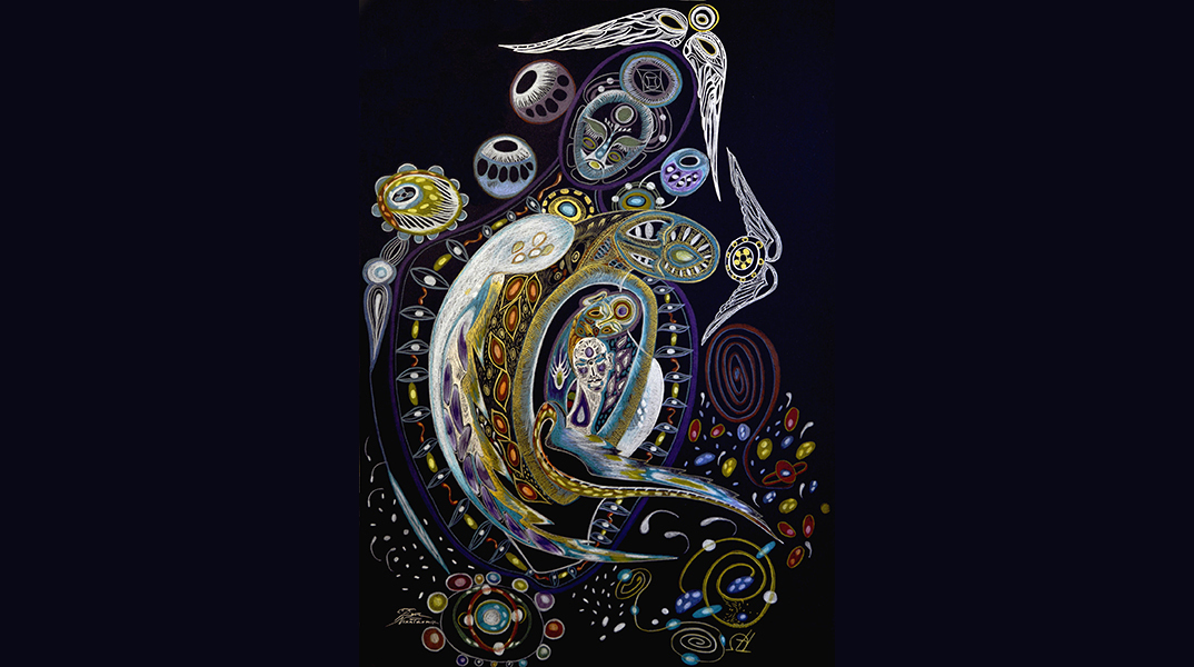 Τα «Συμπαντικά Αρχέτυπα - Σύμβολα της Ψυχής» της Ζωής Νικητάκη στην γκαλερί του Black Duck