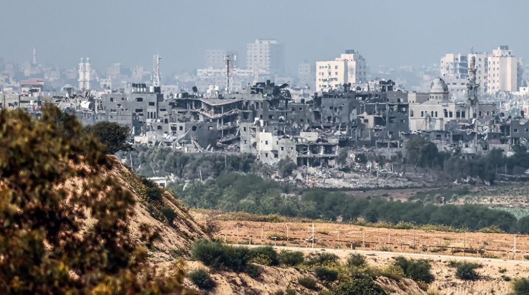 Κατεστραμμένα σπίτια στη Λωρίδα της Γάζας από μικρής κλίμακας επιδρομές