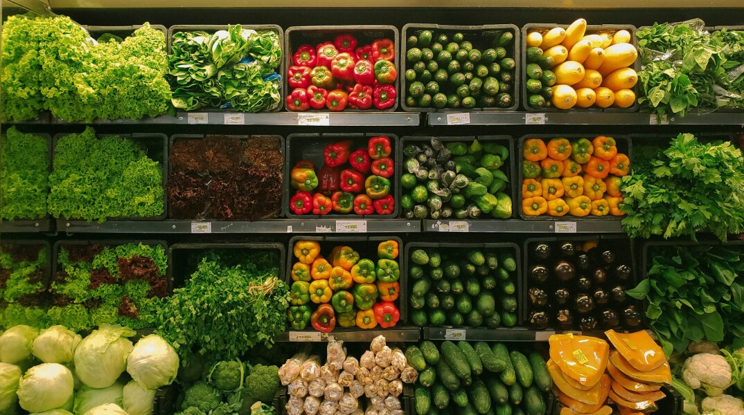 Λαχανικά σε σούπερ μάρκετ
