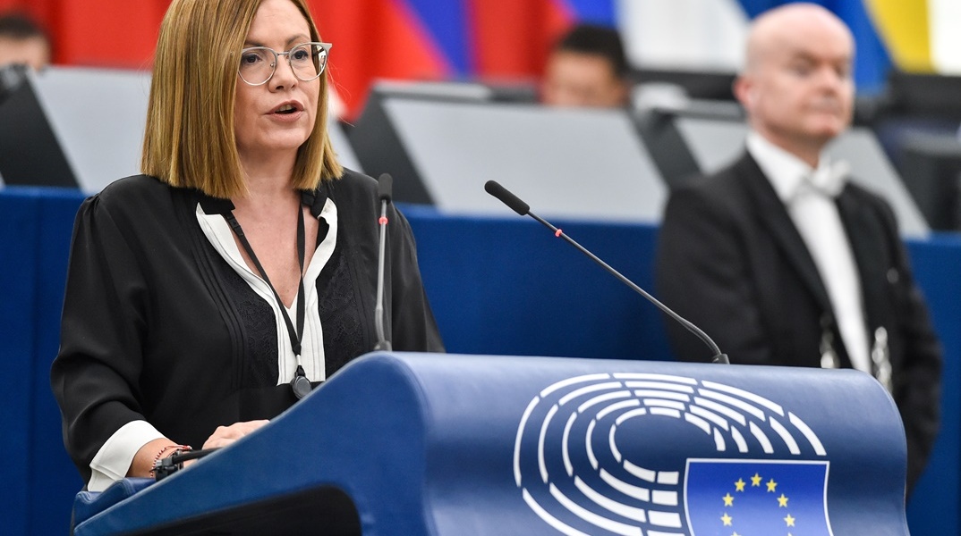 Η υποψήφια Ευρωβουλεύτρια της Νέας Δημοκρατίας, Μαρία Σπυράκη