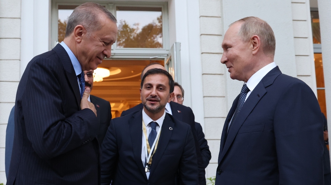 Πούτιν: Εκθείασε τον Ερντογάν για το Μεσανατολικό 
