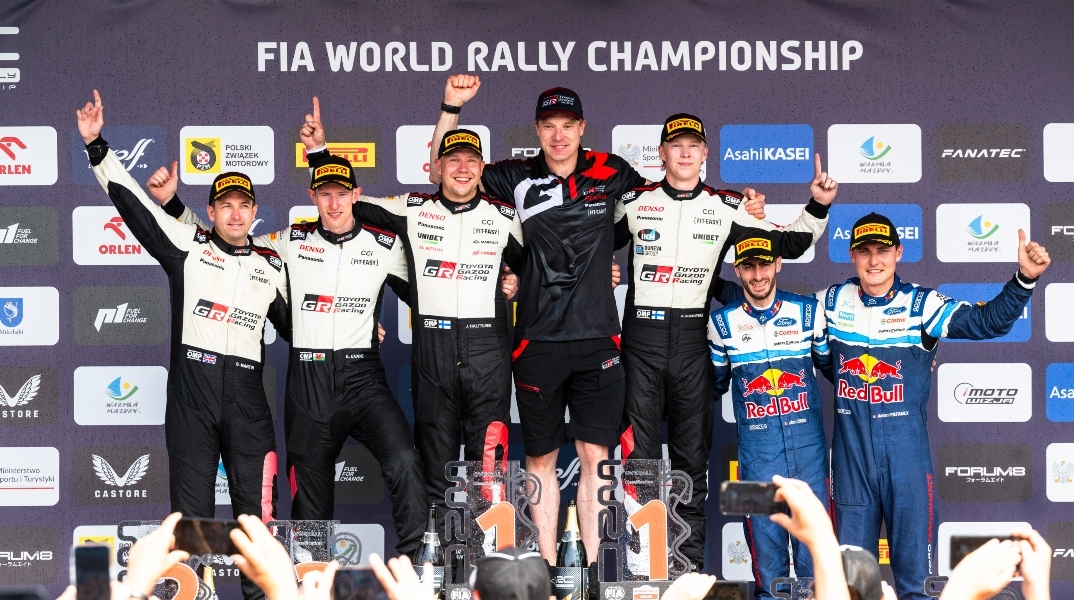 WRC - Ράλλυ Πολωνίας: Κέρδισε τον αγώνα ο Kalle Rovanpera