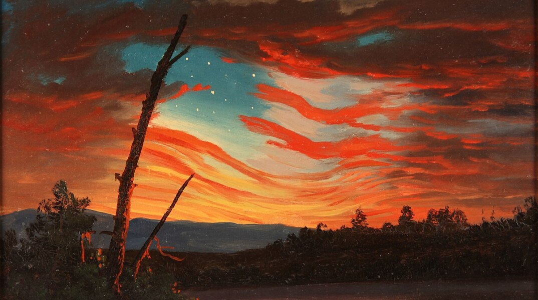 Frederic Edwin Church, «Our Banner in the Sky»