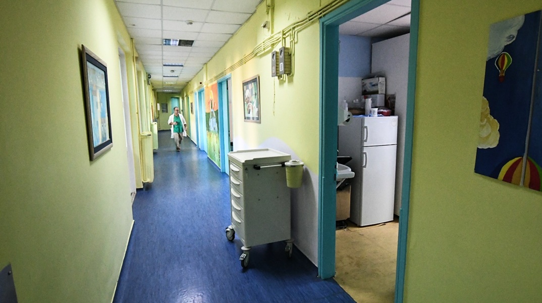 Διάδρομος του Καραμανδάνειου Νοσοκομείου 