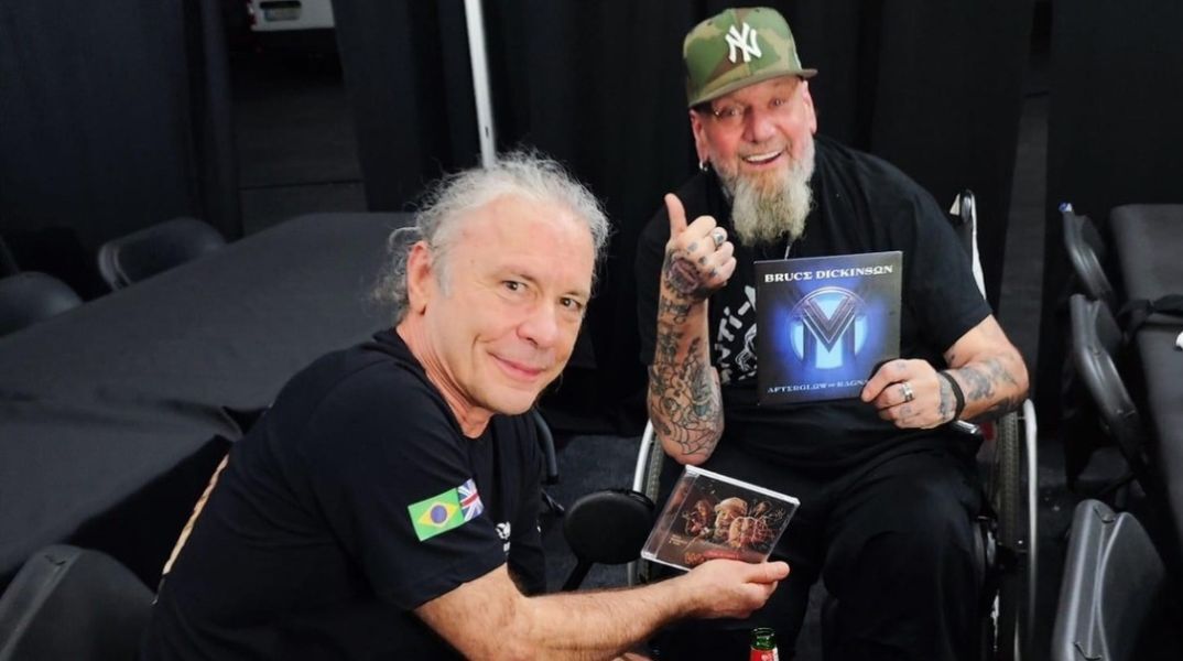 Iron Maiden: Ο Μπρους Ντίκινσον συναντήθηκε με τον Πολ Ντι Άνο - Πρώτο τετ α τετ του νυν με τον πρώην τραγουδιστή του metal συγκροτήματος. 