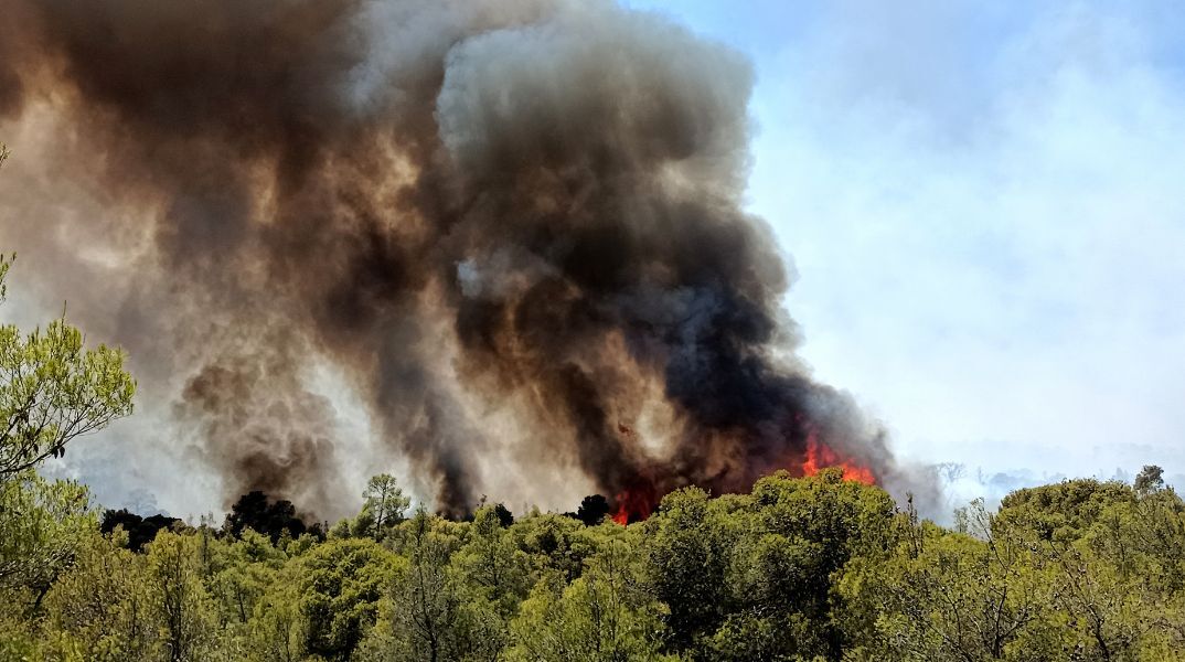 Σοφικό Κορινθίας: Πυρκαγιά σε δασική έκταση - Τρεις τραυματίες πυροσβέστες - Συντονιστική σύσκεψη στο υπουργείο Κλιματικής Κρίσης και Πολιτικής Προστασίας