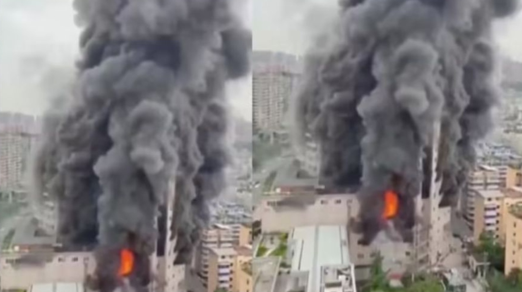 Κίνα: Πυρκαγιά σε εμπορικό κέντρο, τουλάχιστον 16 νεκροί