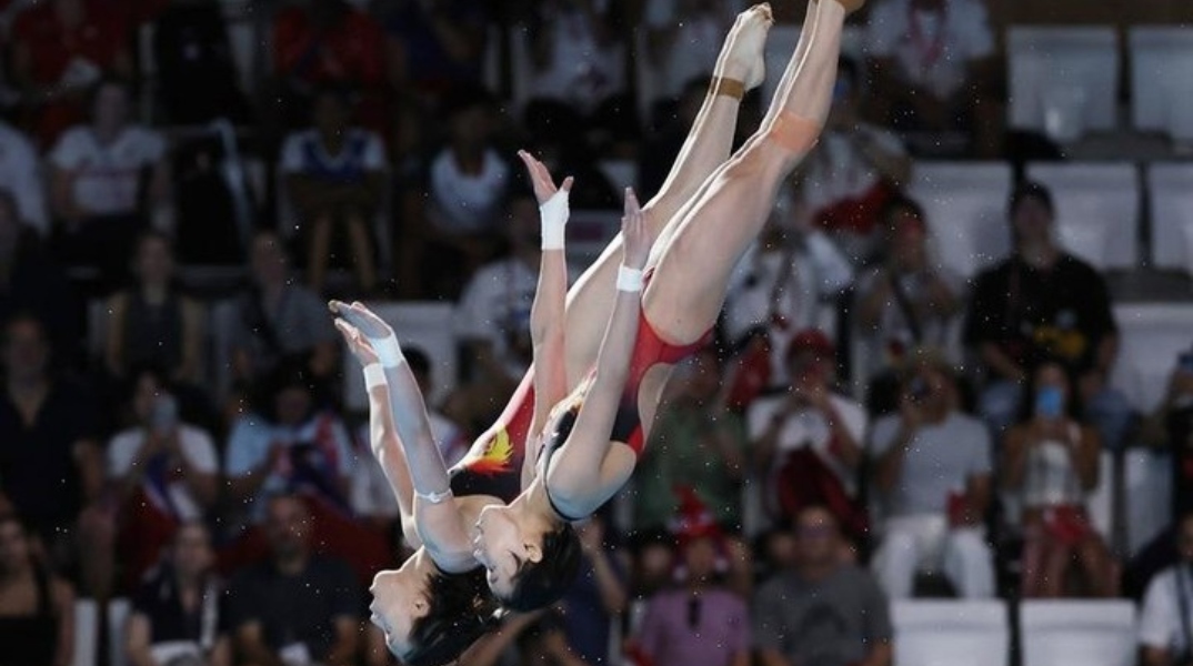 Ολυμπιακοί Αγώνες 2024: Εκπληκτική συγχρονισμένη κολύμβηση από Κινέζες
