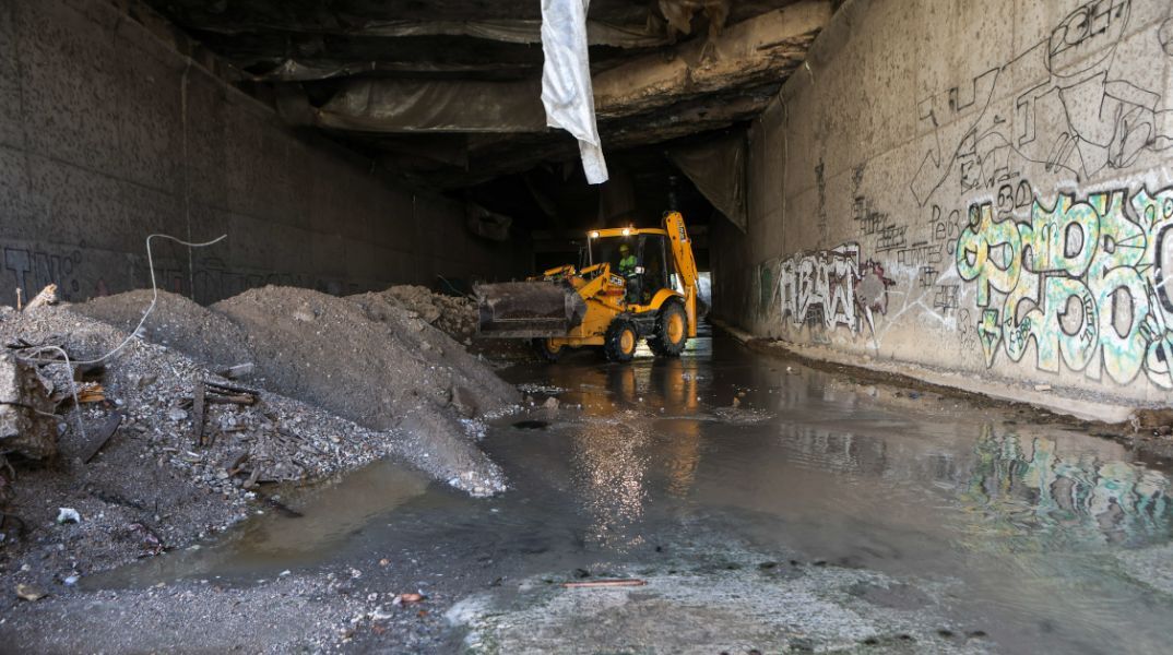 Κηφισός: Συνεχίζονται οι εργασίες καθαρισμού 