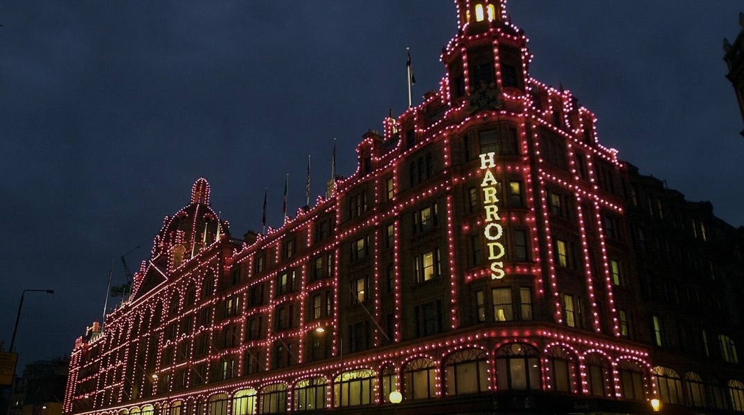 Το κτίριο του Harrods στο Λονδίνο