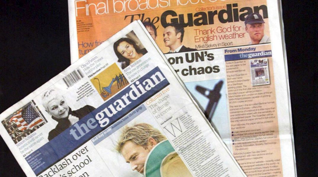 Βρετανία: Ο όμιλος Guardian συμφώνησε στην πώληση της εφημερίδας The Observer στην Tortoise Media - Επένδυση 25 εκατομμυρίων λιρών