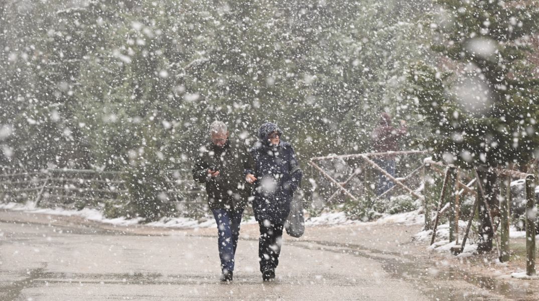 Πού θα χιονίσει σήμερα - Επικαιροποιήθηκε το έκτακτο δελτίο καιρού