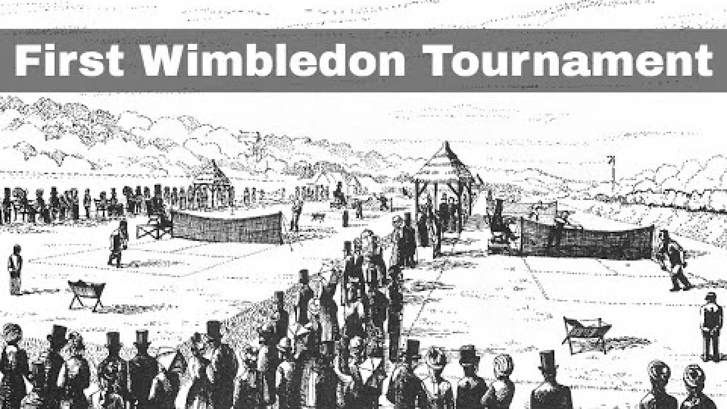 9th July 1877: Wimbledon hosts the world's first official lawn tennis tournament