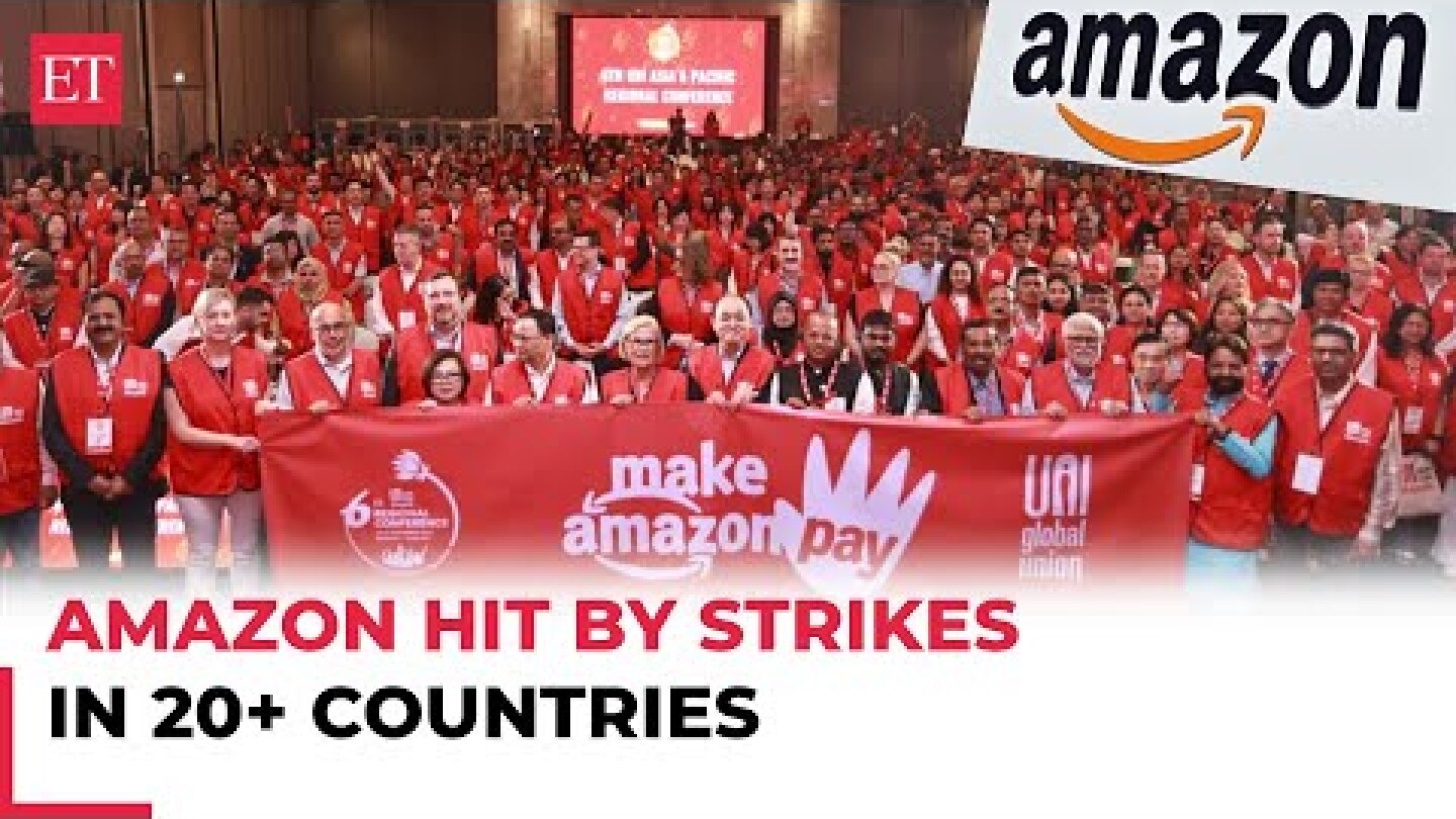 Why are Amazon workers striking in 20+ countries globally during busy Black Friday and Cyber Monday