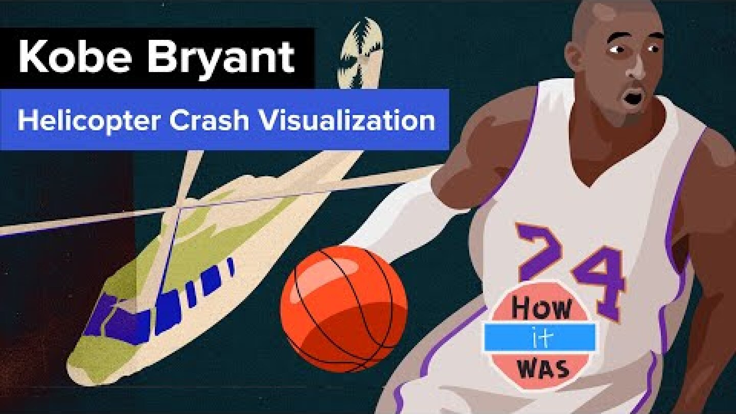 Kobe Bryant Helicopter Crash - Animated Visualization and Reconstruction