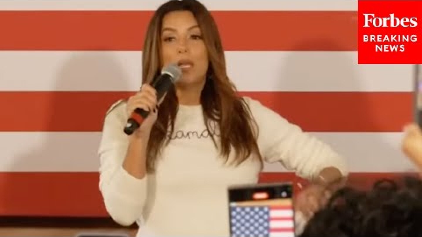 Eva Longoria Slams Trump, Warns Of Voter Suppression At Harris-Walz 2024 Campaign Event In Las Vegas