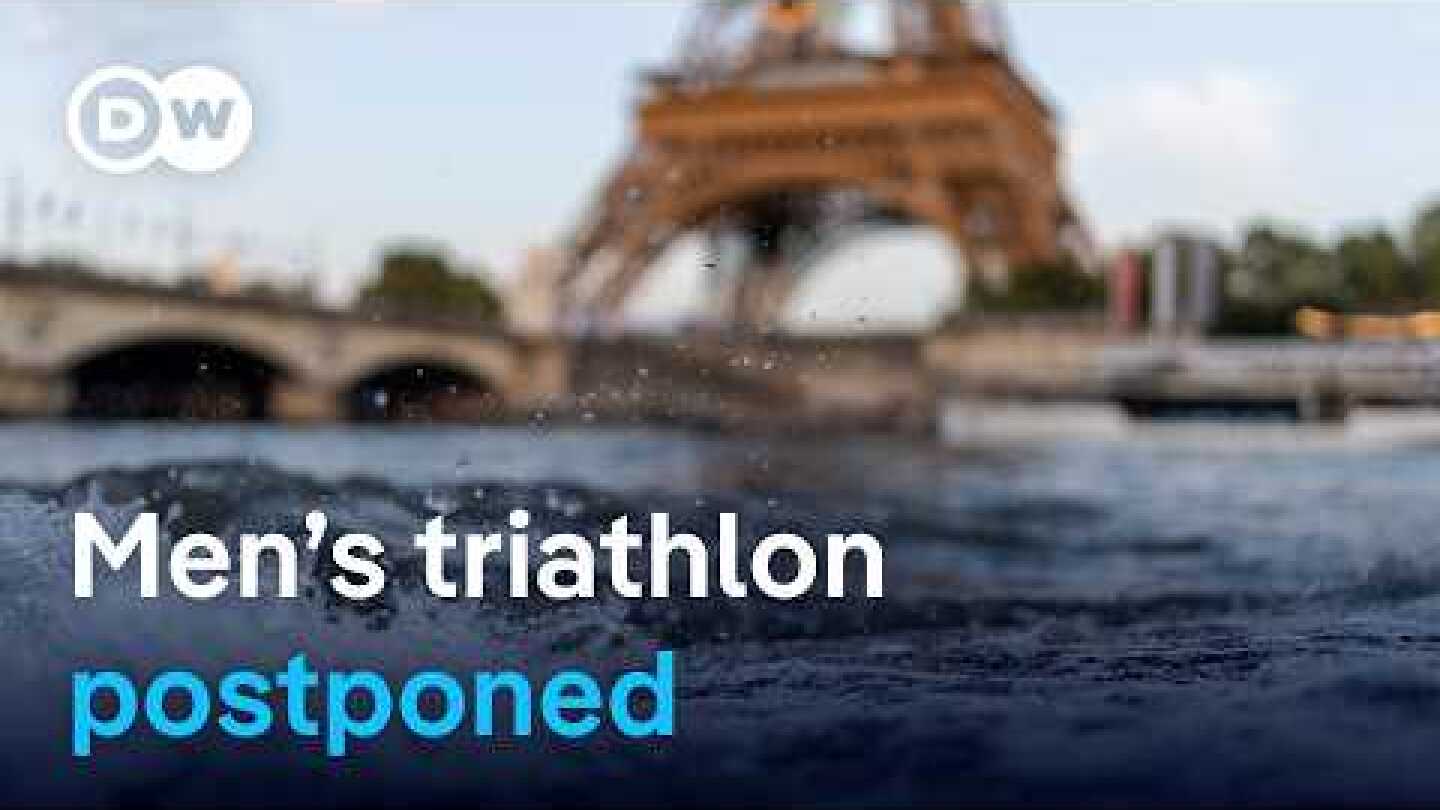 When will Olympic athletes finally enter the Seine? I DW News