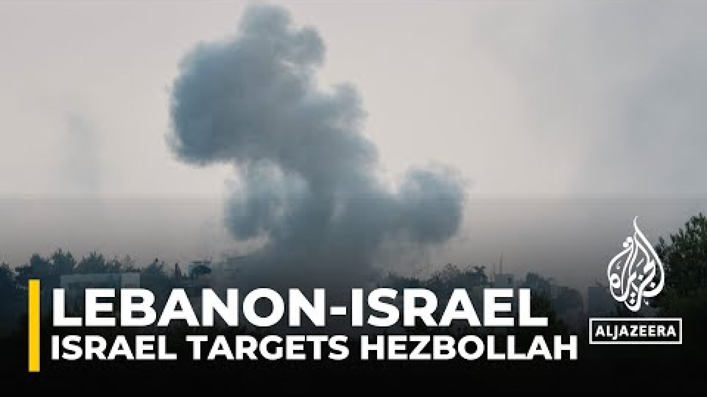 Israel says air strikes targeted Hezbollah positions near villages in southern Lebanon on Wednesday